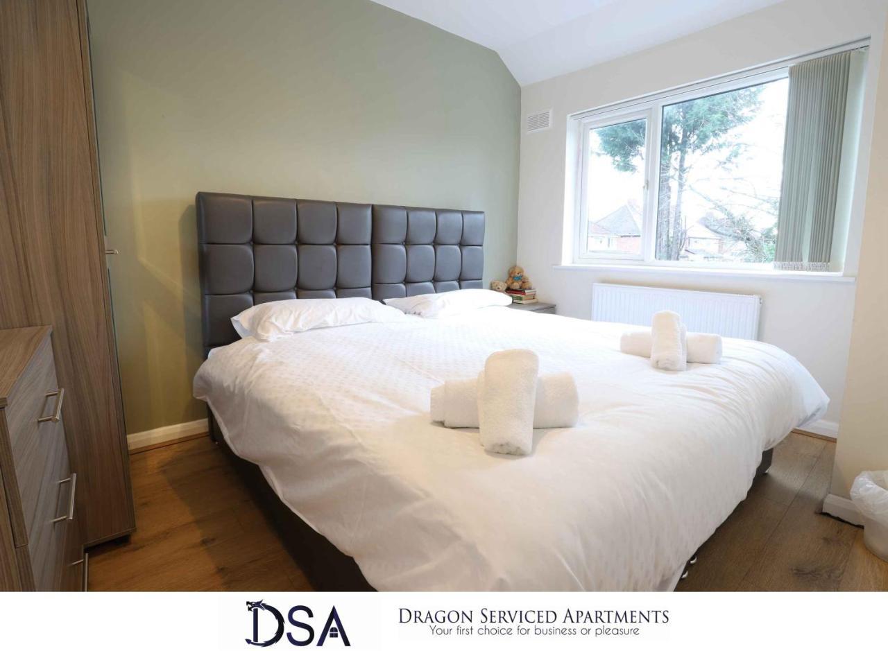 Solihull/Nec/Airport 3 Bedroom Semi-Detached House Birmingham Bagian luar foto